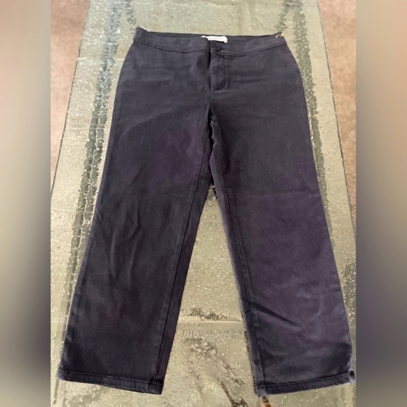 Nwot LILA RYAN Navy Blue‎ Pants Size 4 - Picture 1 of 4